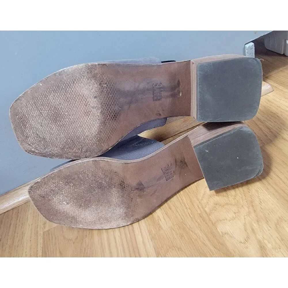 Frye Lucia Leather Mule Sandal 8